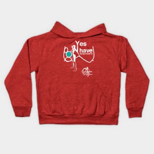 Ginger Wire Bras Kids Hoodie